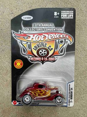 Hot Wheels 18th Annual Collectors Convention 3-Window '34