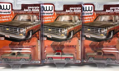 Auto World Georgia Barn Finds 1979 Chevy Silverado Fleetside 3-Car Set