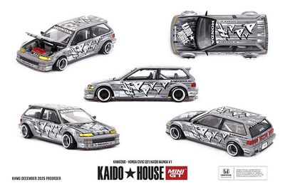 (Preorder) Kaido House KHMG260 Honda Civic (EF) Kaido Manga V1 (Preorder) Kaido House KHMG260 Honda Civic (EF) Kaido Manga V1