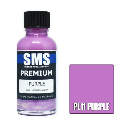 SMS Premium Acrylic Lacquer Series PL11 Purple 30ml