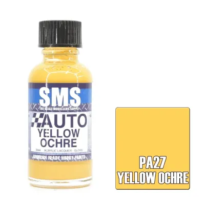 SMS Auto Colour Series PA27 Yellow Ochre 30ml SMS Auto Colour Series PA27 Yellow Ochre 30ml