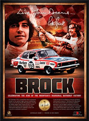 Peter Brock Holden Torana Motorsport Tribute Framed Print Peter Brock Holden Torana Australian motorsport tribute framed print