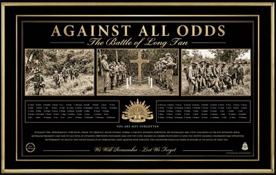 Against All Odds The Battle Of Long Tan Framed Print Against All Odds The Battle Of Long Tan Framed Print