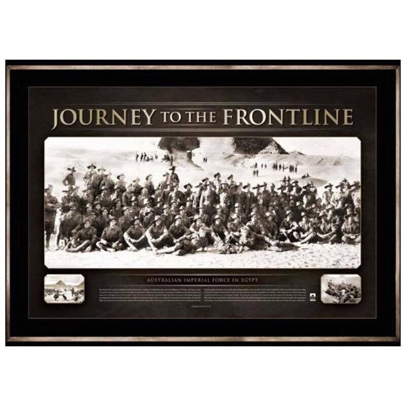 Journey to the Frontline - Australian Imperial Force in Egypt Journey to the Frontline - Australian Imperial Force in Egypt