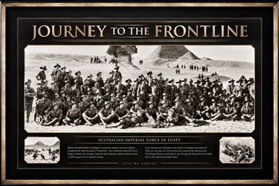 Journey to the Frontline - Australian Imperial Force in Egypt Journey to the Frontline - Australian Imperial Force in Egypt