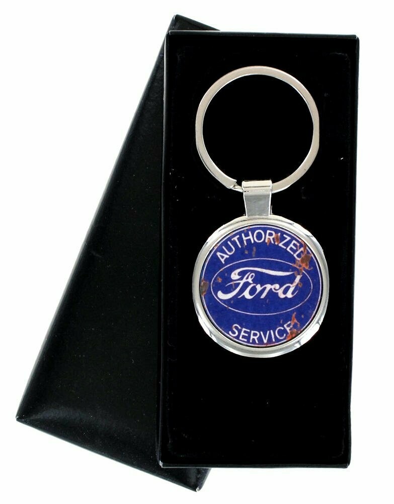 Ford Authorized Service Metal Keyring Ford Authorized Service Metal Keyring