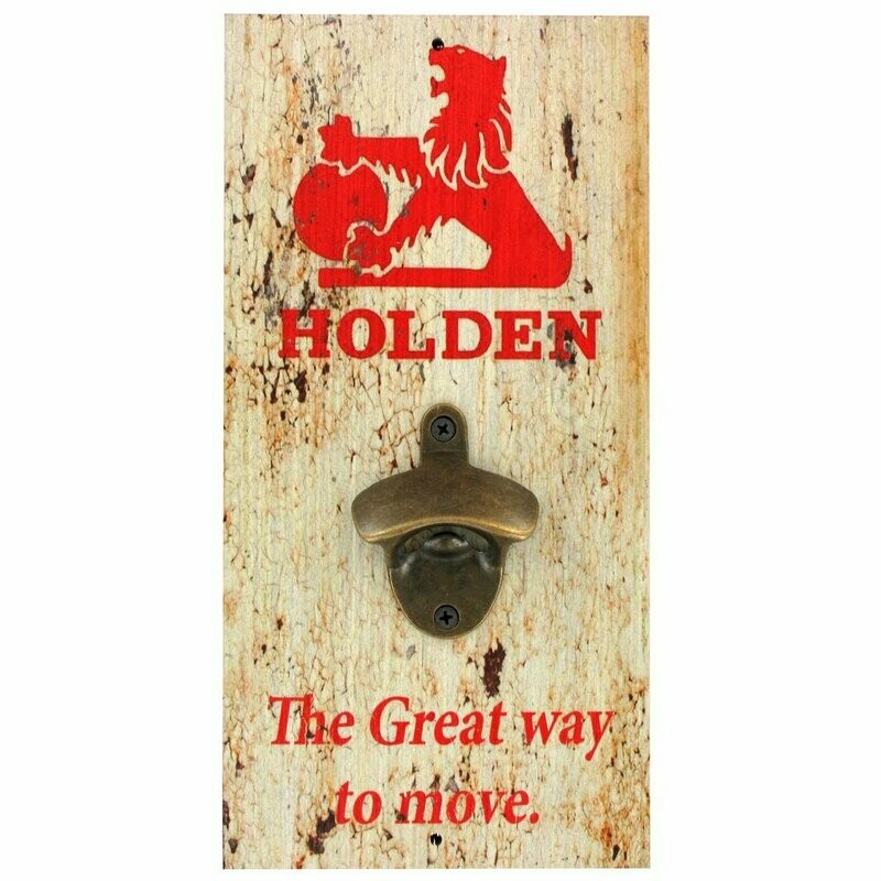 Holden “The Great Way to Move” Wall Mounted Bottle Opener