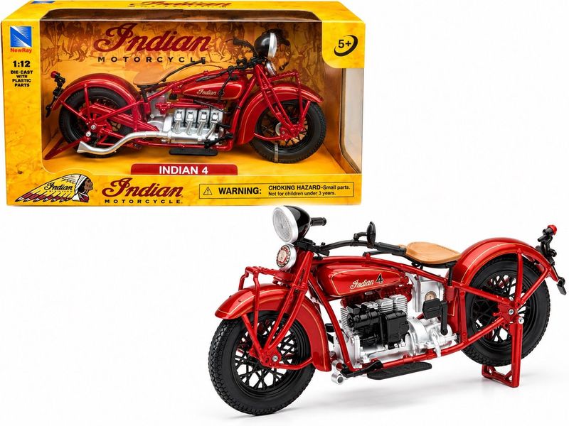 NewRay 1:12 Indian Motorcycles 1930 Indian 4