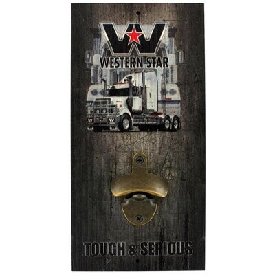 Western Star Trucks Tough & Serious Bottle Opener Western Star Trucks Tough & Serious Bottle Opener