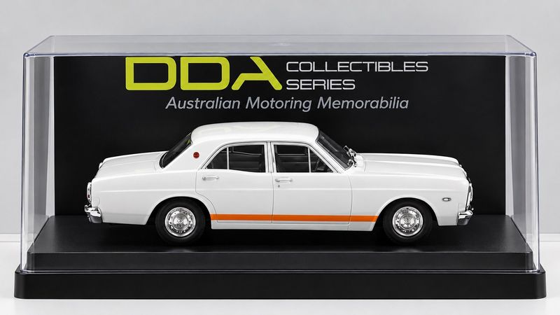 DDA Avis White 1967 Ford Falcon XR GT 1/43