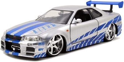 Jada Fast & Furious Brian's Nissan Skyline GT-R (BNR34)