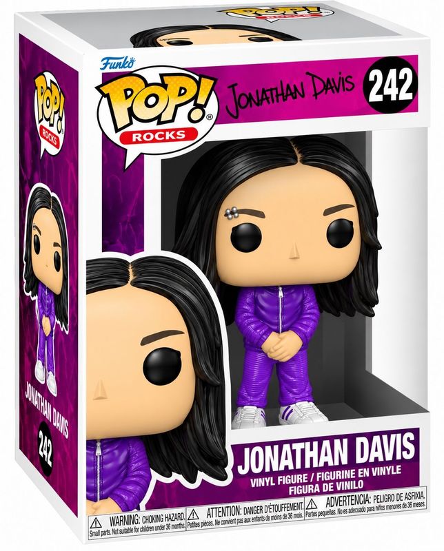 Funko Pop! Rocks #242 Korn Jonathan Davis Vinyl Figure