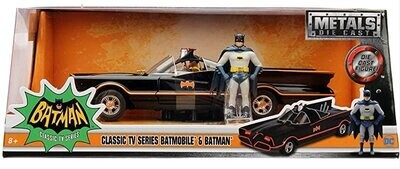 Jada Metals Die Cast Classic TV Series Batmobile & Batman