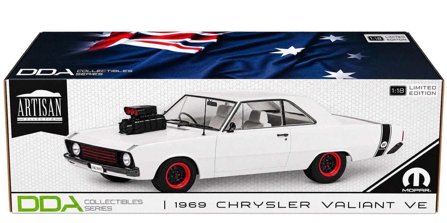 DDA020 1/18 Mopar 1969 Chrysler Valiant VF Artisan Collection