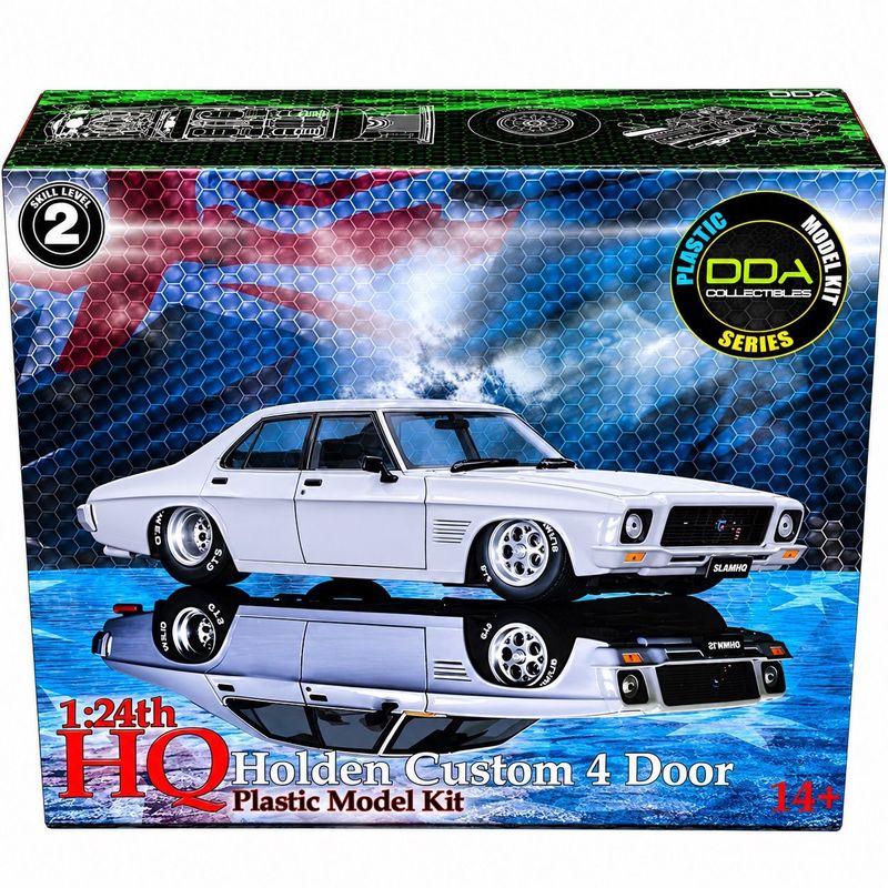 DDA308K 1/24 Holden HQ Custom 4 Door Plastic Model Kit