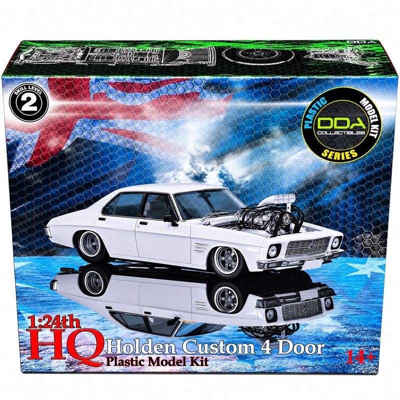 DDA309K 1/24 Holden HQ Custom 4 Door Plastic Model Kit