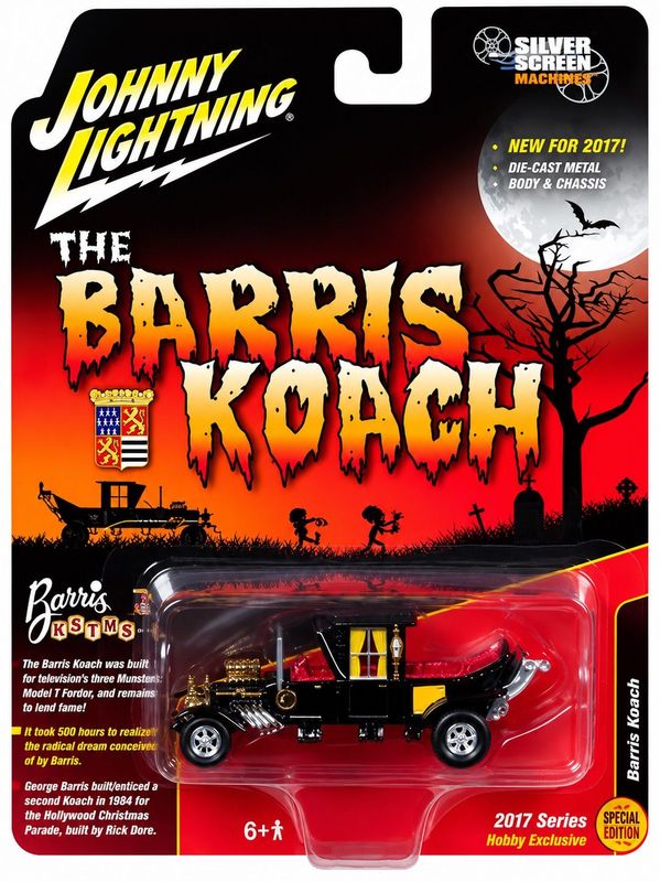 Johnny Lightning Silver Screen The Barris Koach