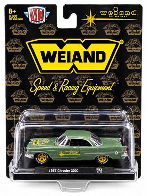 M2 Machines Auto-Drivers 1957 Chrysler 300C Weiand 1:64 Diecast – R82