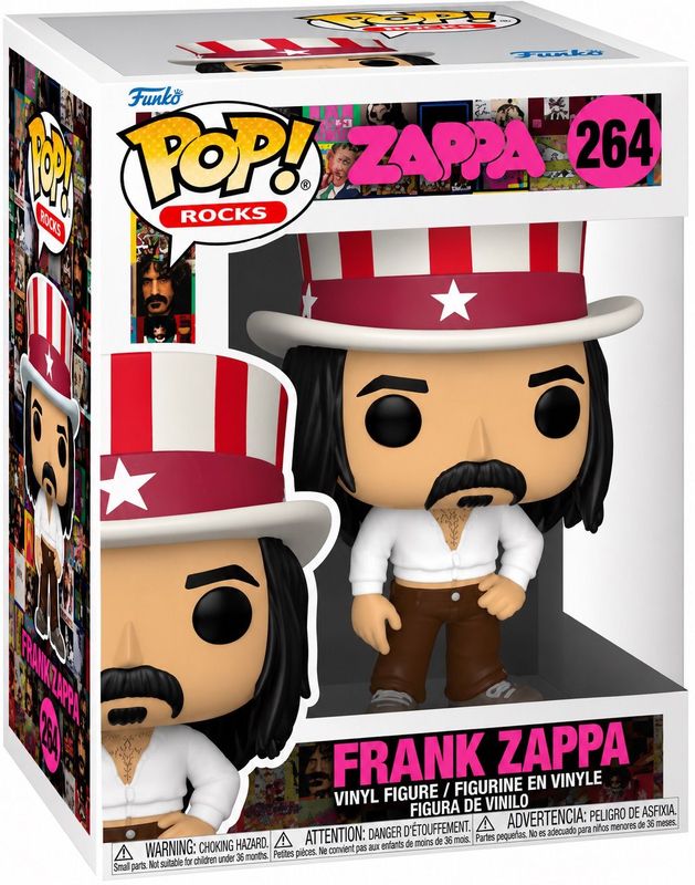 Funko Pop! Rocks #264 Frank Zappa Vinyl Figure