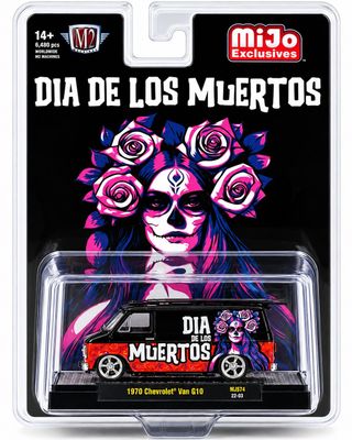 M2 Machines MJS62 1971 Chevrolet Van G10 “Dia De Los Muertos“ Mijo Exclusives M2 Machines MJS62 1971 Chevrolet Van G10 “Dia De Los Muertos“ Mijo Exclusives