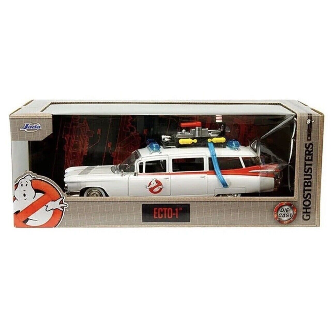 Jada Hollywood Rides 1/24 Ghostbusters Ecto-1