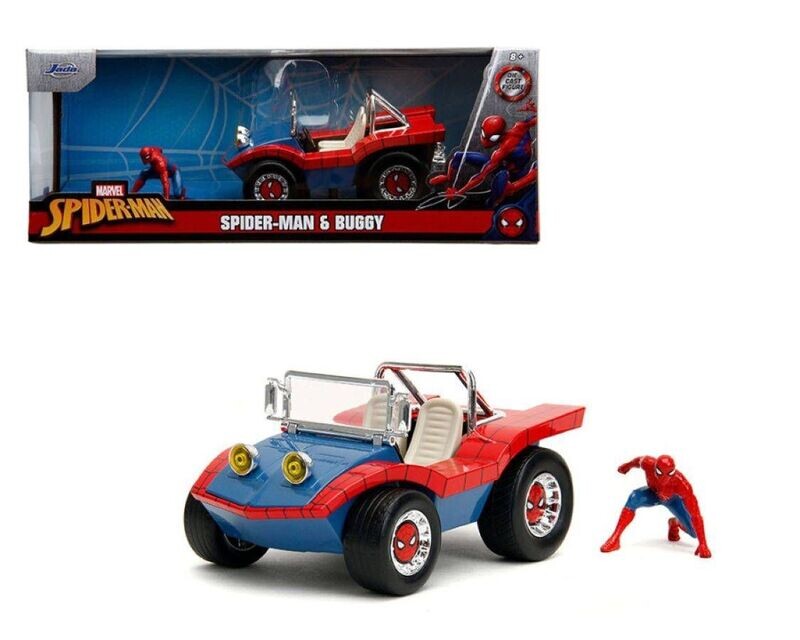 Jada Marvel Comics 1/24 Spiderman & Buggy