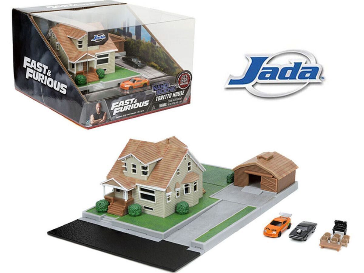 Jada Fast & Furious Nano Scenes Toretto House