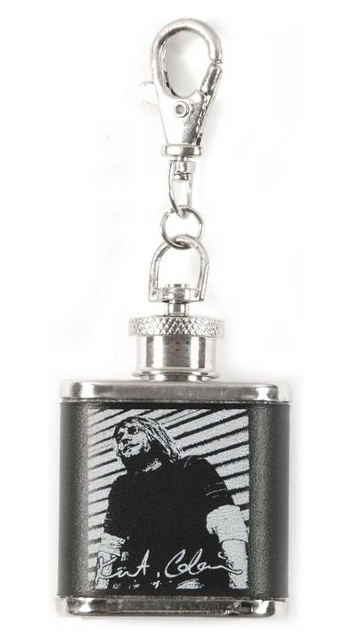 NECA Kurt Cobain Decorative Flask Keychain