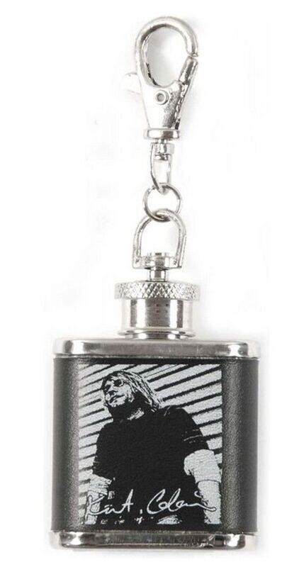NECA Kurt Cobain Decorative Flask Keychain