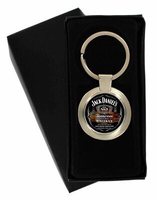 Jack Daniels Old No 7 Metal Keyring Jack Daniels Old No 7 Metal Keyring