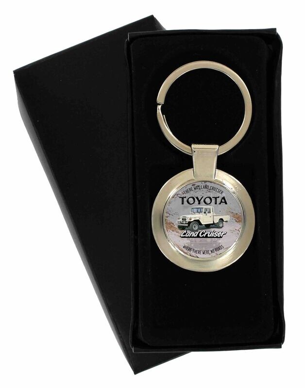 Toyota Land Cruiser Metal Keyring