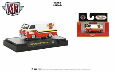 M2 Machines 1964 Dodge A100 Panel Van Hormel Chili 1:64 Diecast Model – 32500-76