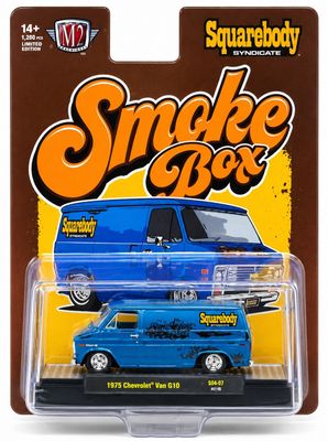 M2 Machines HS47 1973 Chevrolet Van Smoke Box Squarebody Syndicate – Hobby Exclusive M2 Machines HS47 1973 Chevrolet Van Smoke Box Squarebody Syndicate – Hobby Exclusive