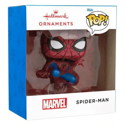 Hallmark Funko POP Spider-Man Marvel Christmas ornament in original display box