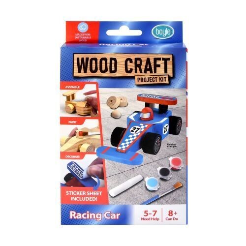 Boyle Wood Craft Project Kit Racing Car