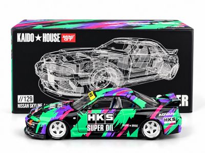 Kaido House KHMG129 Nissan Skyline GT-R (R33) HKS V1 Kaido House KHMG129 Nissan Skyline GT-R (R33) HKS V1