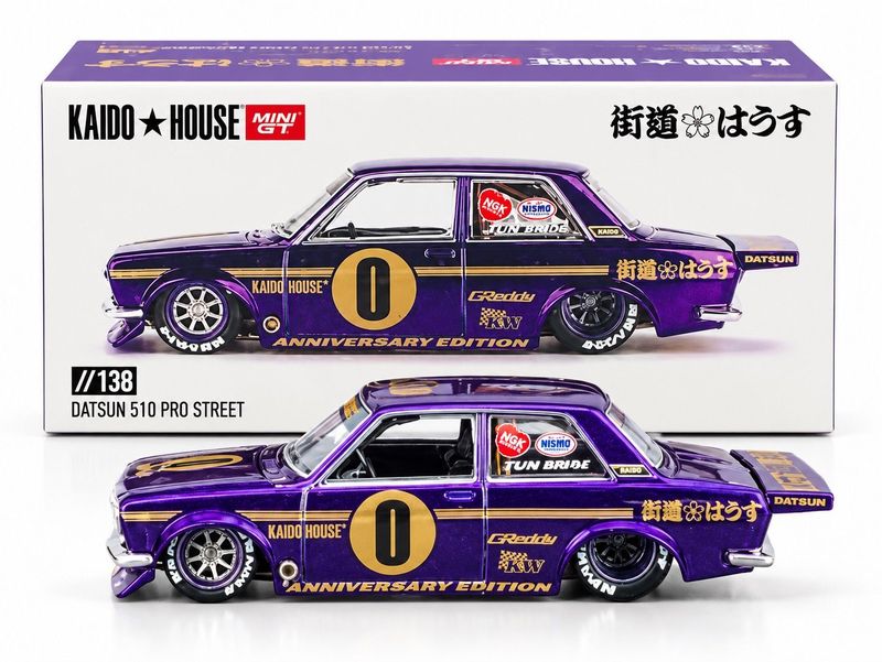 Kaido House KHMG138 Datsun 510 Pro Street Anniversary Edition