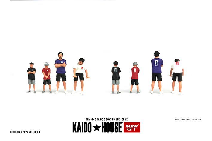 Kaido House KHMG142 KaidoHouse 1/64 Figurine: Kaido & Sons V2 Kaido House KHMG142 KaidoHouse 1/64 Figurine: Kaido & Sons V2