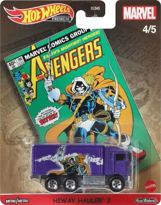 Hot Wheels Premium Marvel Avengers Hiway Hauler 2