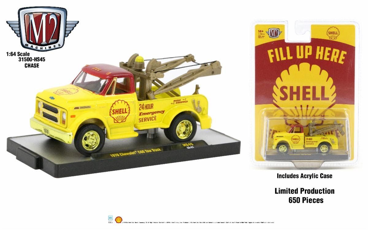 M2 Machines HS45 1970 Chevrolet C60 Tow Truck Shell CHASE M2 Machines HS45 1970 Chevrolet C60 Tow Truck Shell CHASE