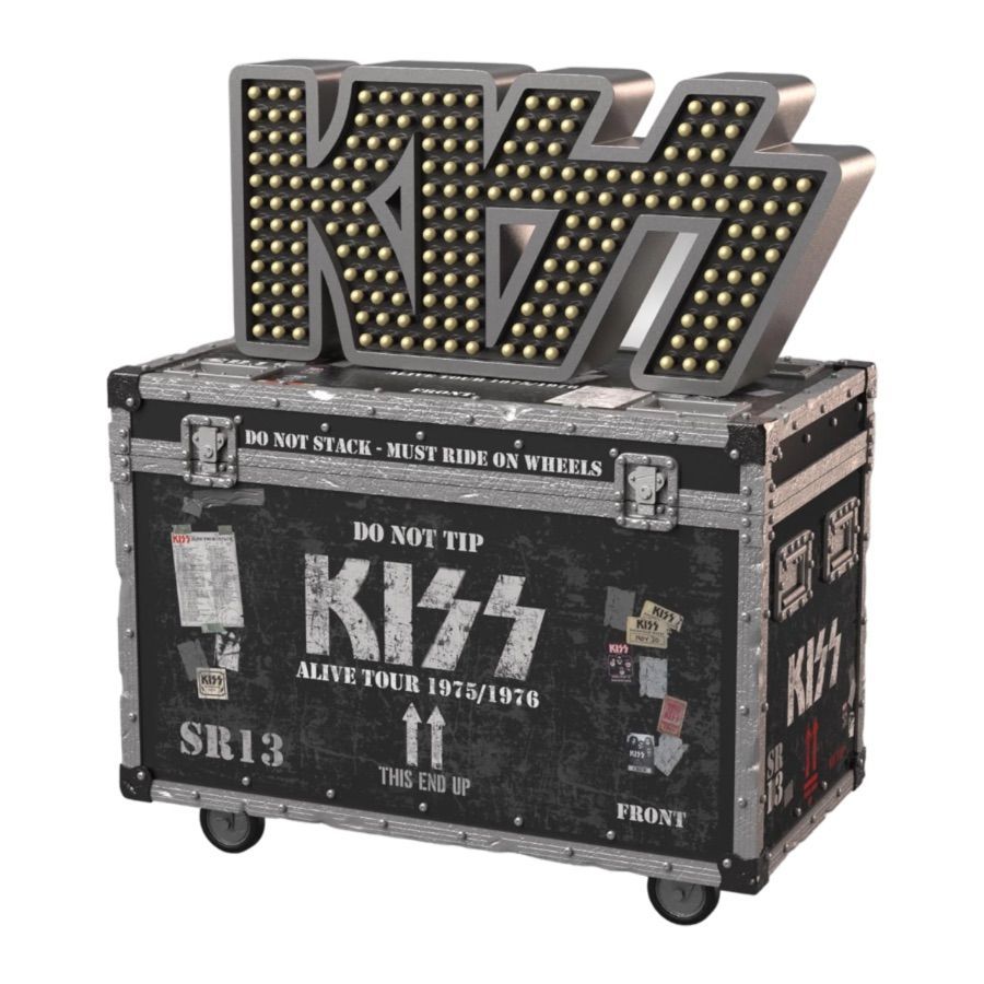 KnuckleBonz KISS Alive Road Case On Tour Replica