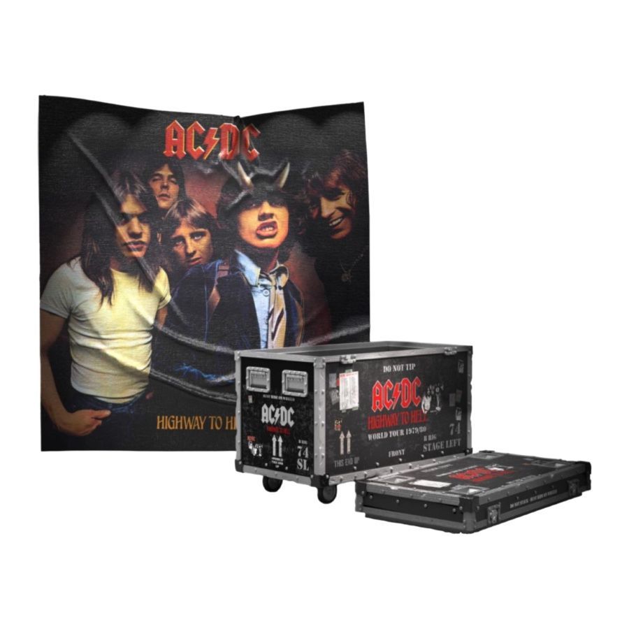 KnuckleBonz AC/DC Highway To Hell Road Case & Stage Backdrop KnuckleBonz AC/DC Highway To Hell Road Case & Stage Backdrop