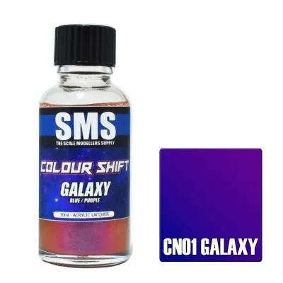 SMS Colour Shift Acrylic Lacquer Series CN01 Galaxy (Blue/Purple) 30ml SMS Colour Shift Acrylic Lacquer Series CN01 Galaxy (Blue/Purple) 30ml