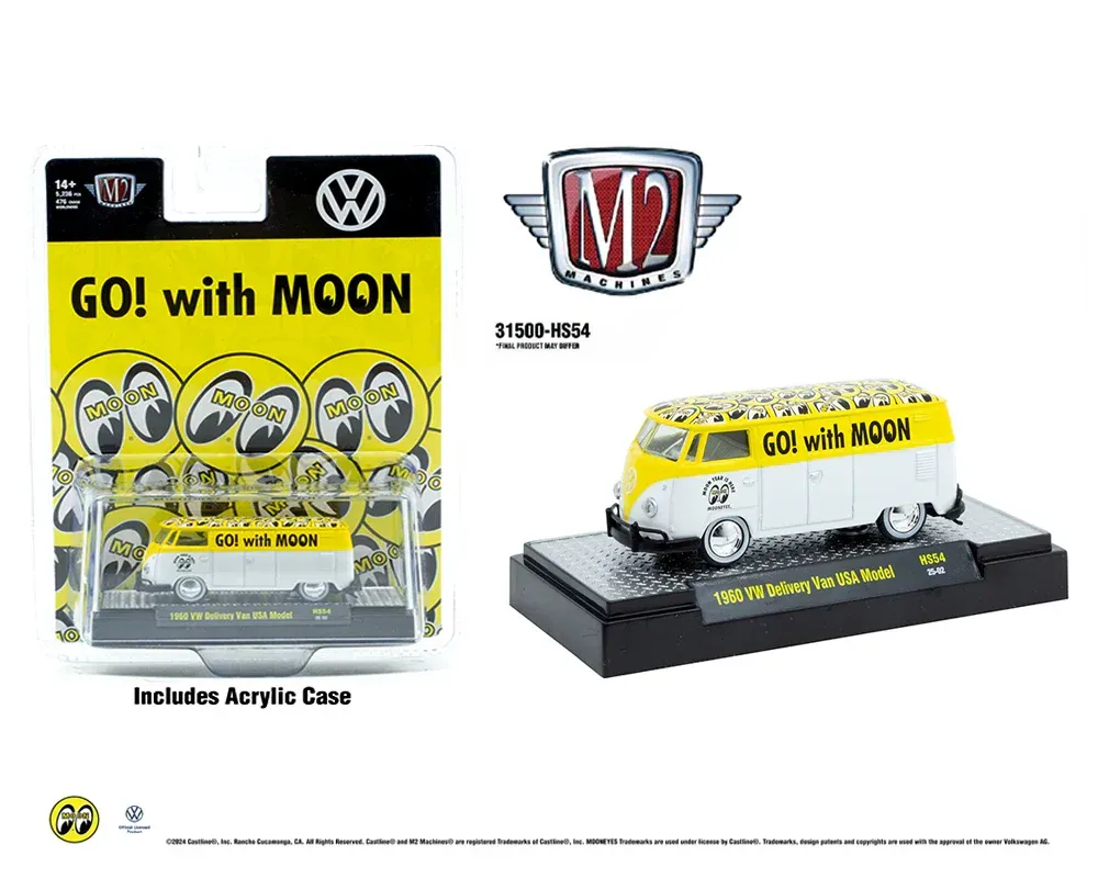 M2 Machines HS54 1960 VW Delivery Van USA Model Hobby Exclusive M2 Machines HS54 1960 VW Delivery Van USA Model Hobby Exclusive
