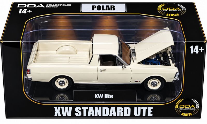 DDA2487 1/24 White 1969 XW Ford Falcon Ute 6 Cylinder