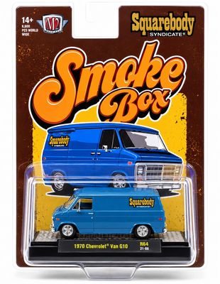 M2 Machines HS47 1973 Chevrolet Van Smoke Box Squarebody Syndicate – Hobby Exclusive CHASE M2 Machines HS47 1973 Chevrolet Van Smoke Box Squarebody Syndicate – Hobby Exclusive CHASE