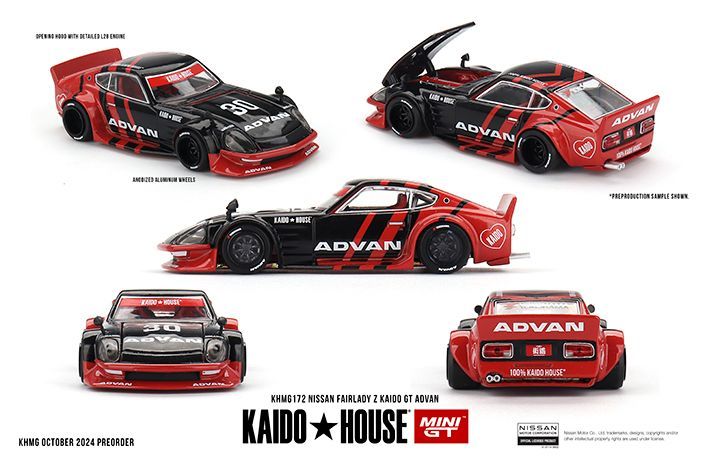 Kaido House KHMG172 Nissan Fairlady Z Kaido GT ADVAN Kaido House KHMG172 Nissan Fairlady Z Kaido GT ADVAN