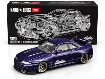 Kaido House KHMG163 Nissan Skyline GT-R (R33) Active Carbon R V2 Kaido House KHMG163 Nissan Skyline GT-R (R33) Active Carbon R V2