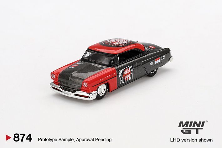 Lincoln Capri Hot Rod 1954 Lincoln Capri Hot Rod 1954 "Shadow Puppet" MINI GT x MIZU Diecast 2024