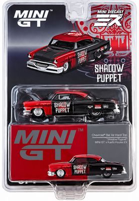 Lincoln Capri Hot Rod 1954 Lincoln Capri Hot Rod 1954 "Shadow Puppet" MINI GT x MIZU Diecast 2024